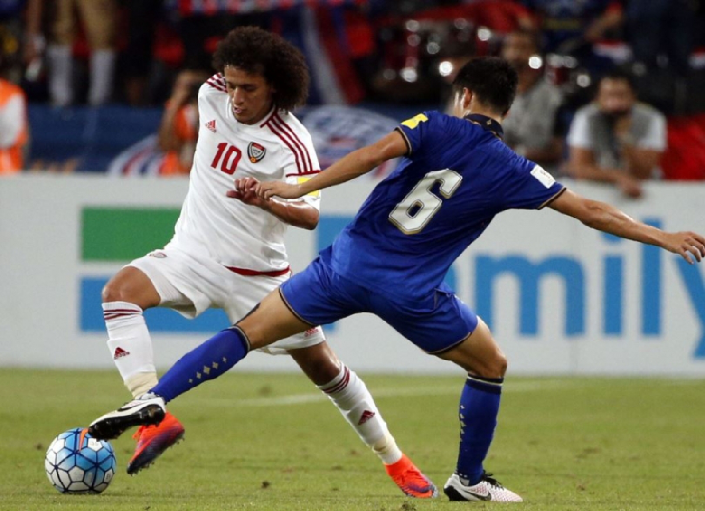 Thailand suffer third defeat in WC qualifiers after going down 3-1 to UAE Thailand suffer third defeat in WC qualifiers after going down 3-1 to UAE
