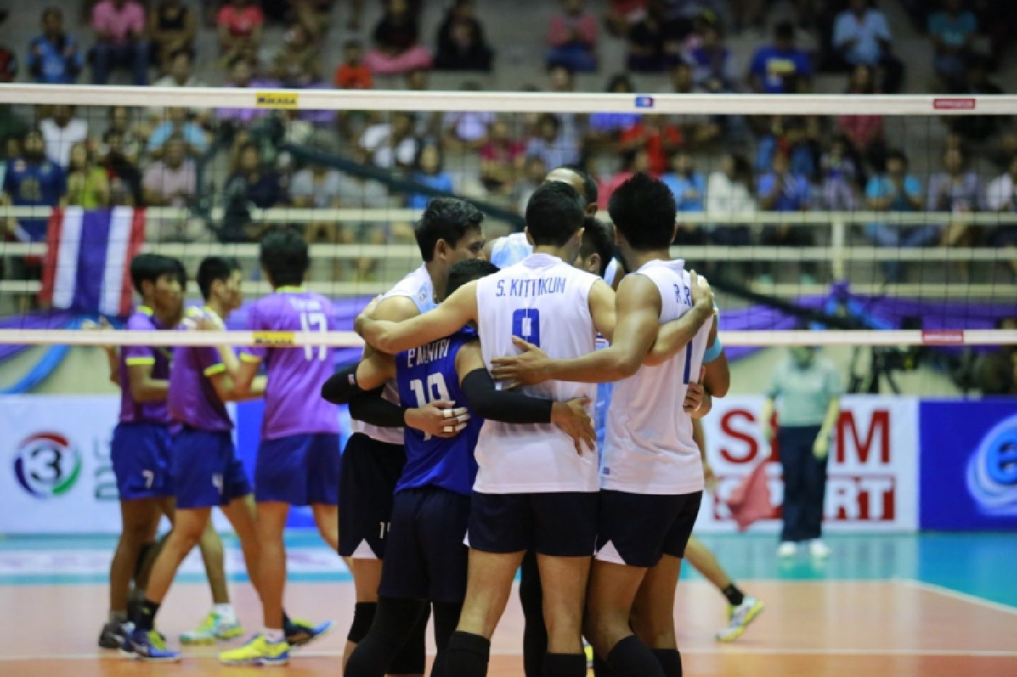 Hosts Thailand outclass Myanmar to claim first win