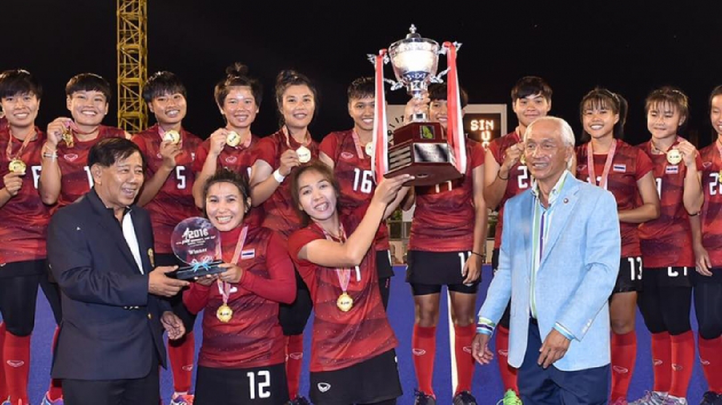 Thai hockey team win AHF Cup first time in 59 years Thai hockey team win AHF Cup first time in 59 years