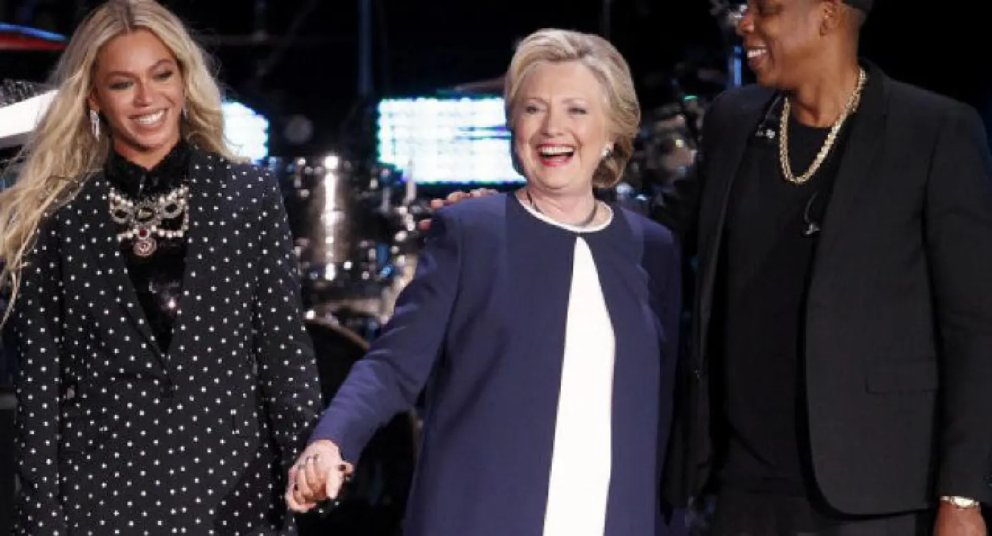 Beyonce, Jay Z perform in campaign concert for Clinton Beyonce, Jay Z perform in campaign concert for Clinton