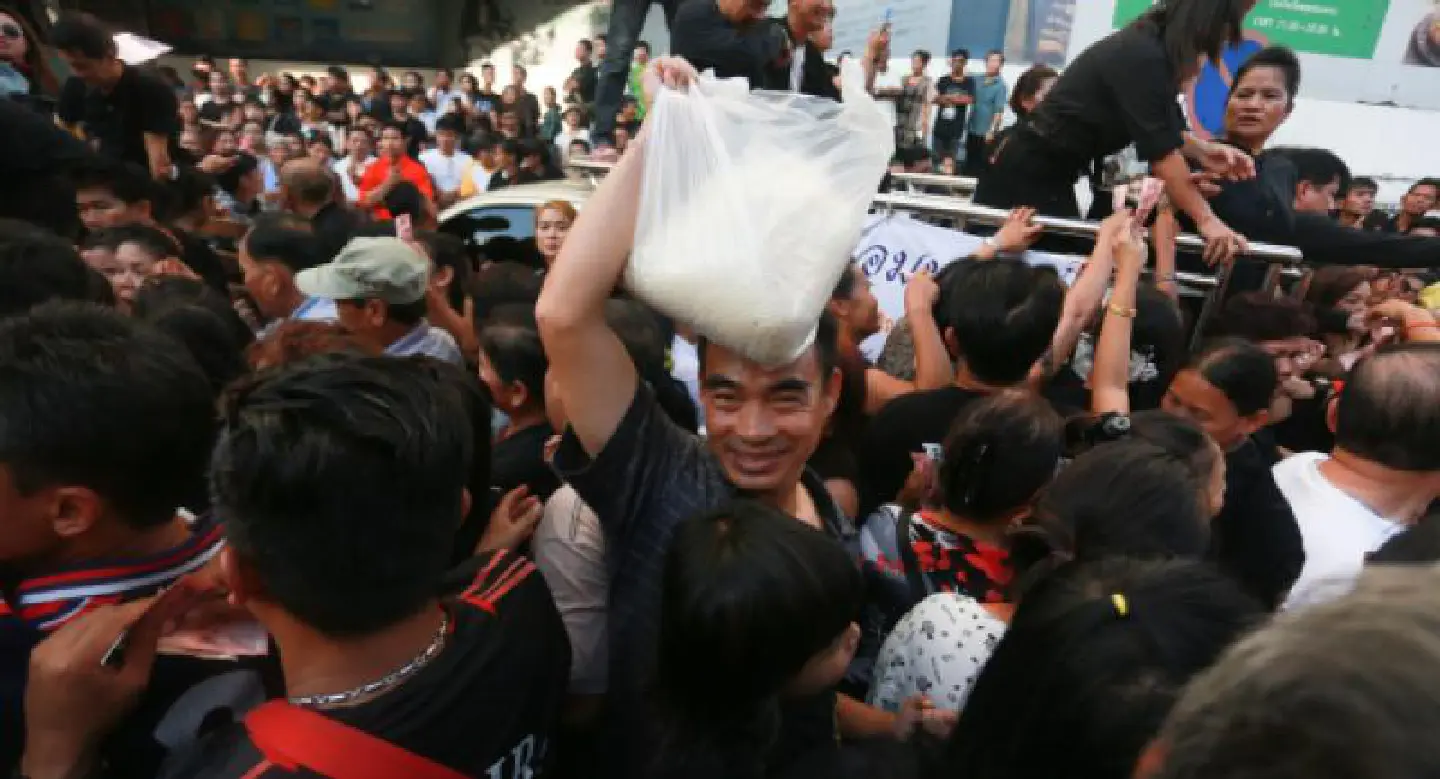 Rice farmers should work together in groups, reduce dependence on subsidies, says Prayut Rice farmers should work together in groups, reduce dependence on subsidies, says Prayut