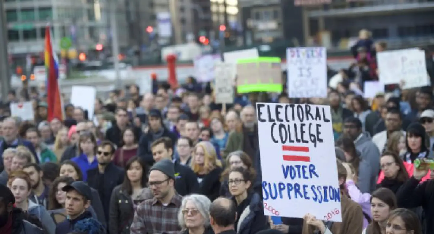 Protesters lay siege to Trump camp Protesters lay siege to Trump camp