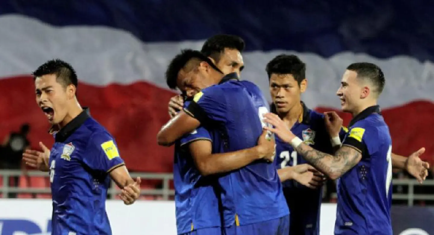 Thailand earn first point after 2-2 draw with Australia in WC qualifiers Thailand earn first point after 2-2 draw with Australia in WC qualifiers
