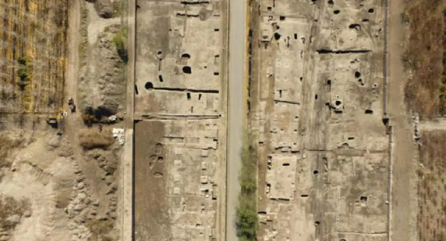 Jinyang Palace of Sui Dynasty found in Shanxi Jinyang Palace of Sui Dynasty found in Shanxi