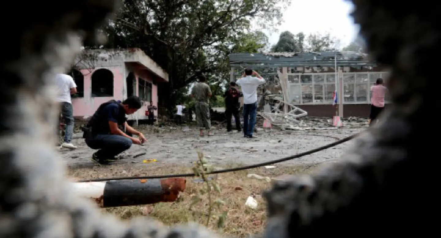 Pattani car bomb which wounded five weighed 200 kilograms, police reveal Pattani car bomb which wounded five weighed 200 kilograms, police reveal