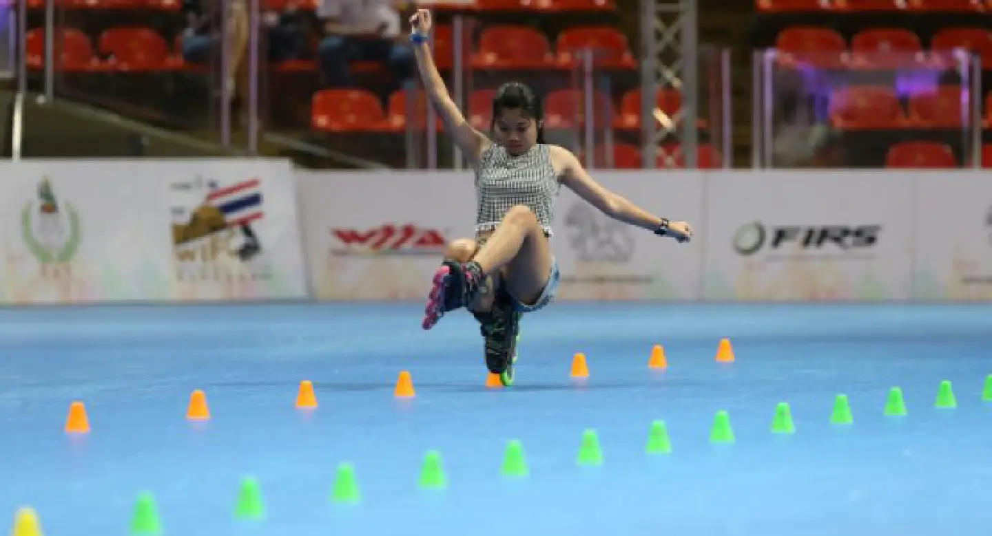 Thai Kids Settle at Seventh @ Bangkok World Inline Freestyle Championships.