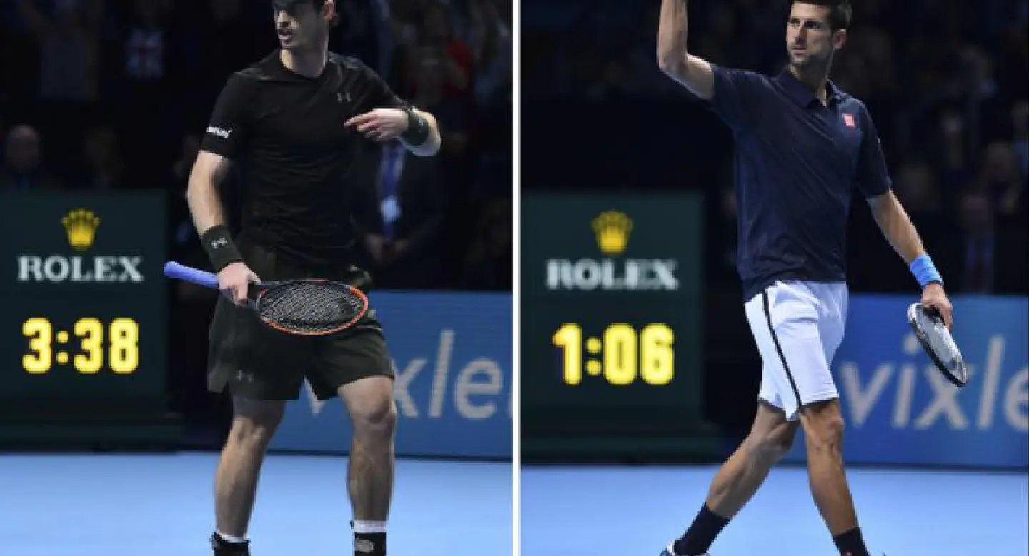 Murray, Djokovic set up gripping final showdown in London Murray, Djokovic set up gripping final showdown in London