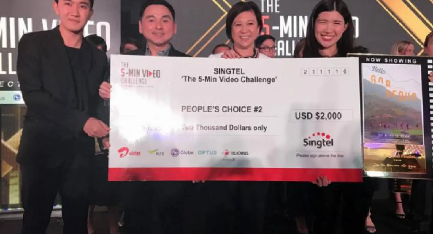 Thai team runner-up in short-video competition Thai team runner-up in short-video competition