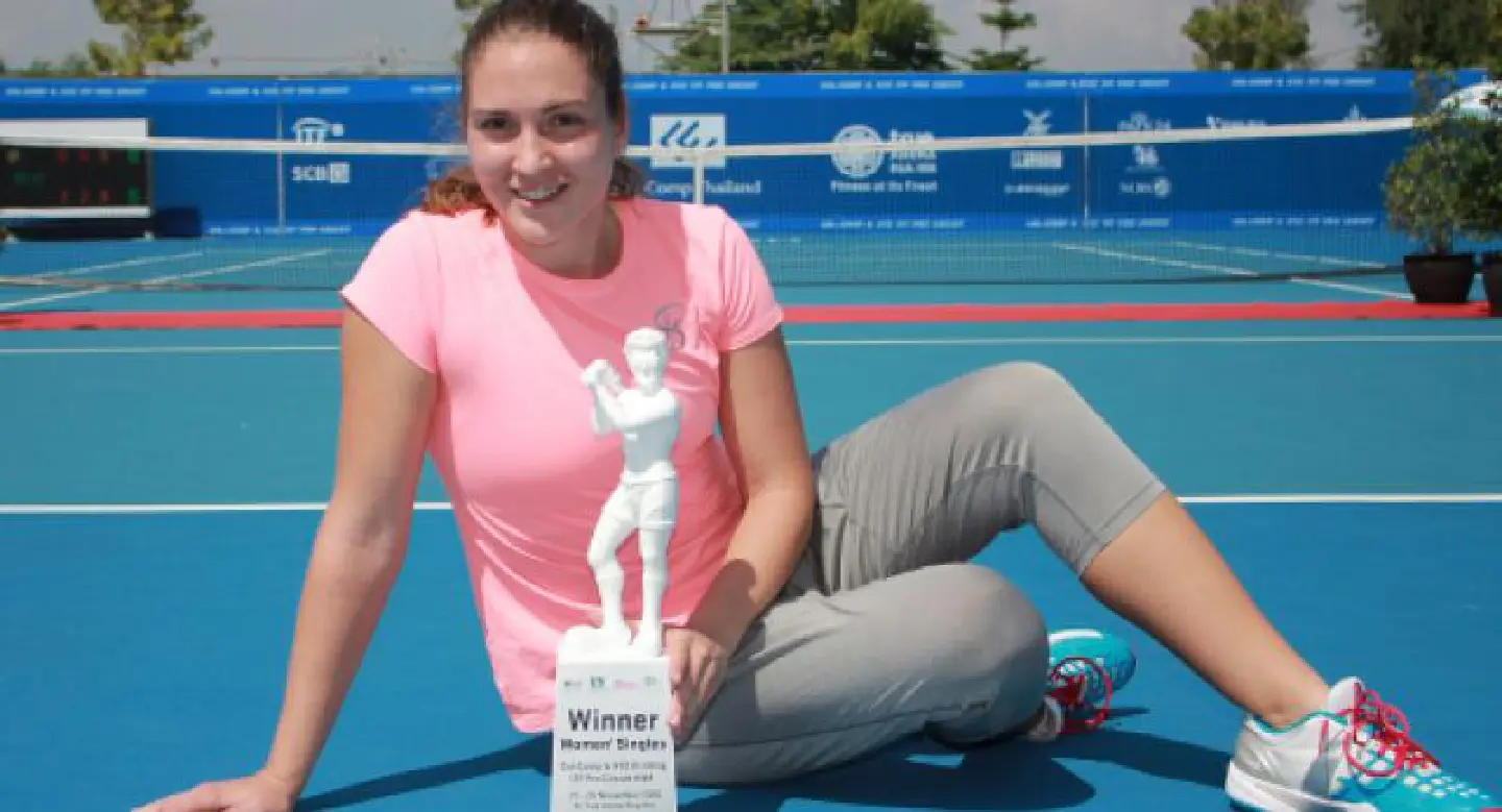 Dzalamidze Too Good for Nudnida in Hua Hin ITF 4 Final. Dzalamidze Too Good for Nudnida in Hua Hin ITF 4 Final.