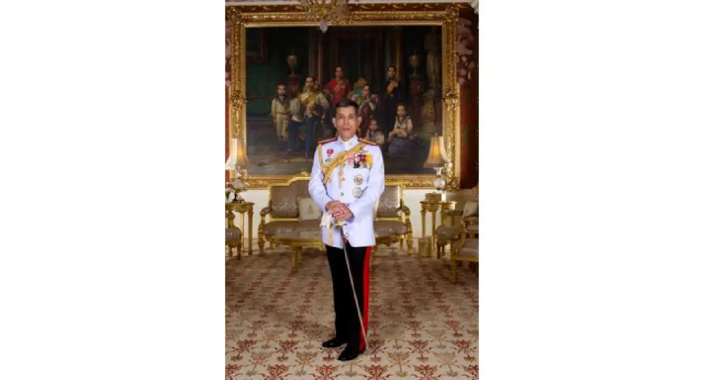 Stage set for King Rama X Stage set for King Rama X