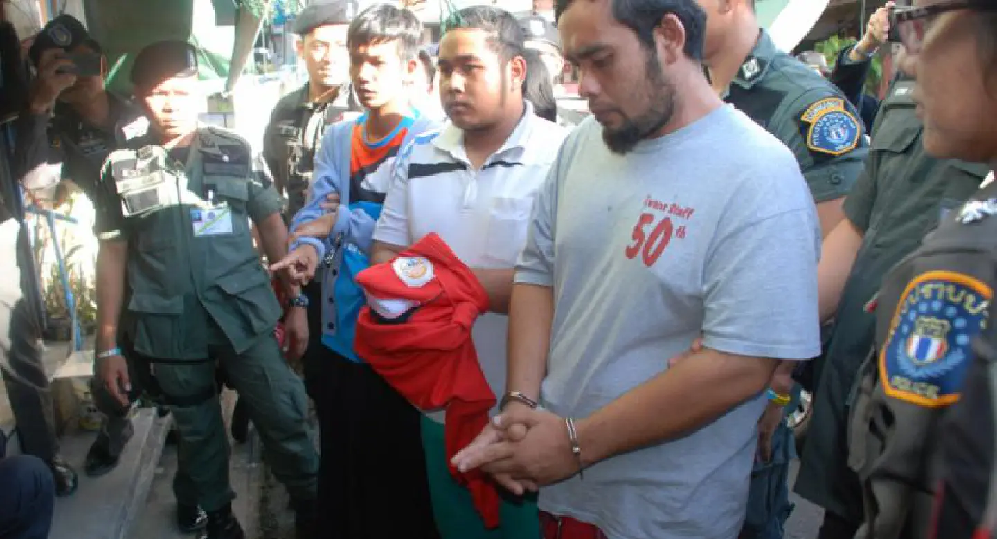 Three suspects rearrested in alleged Bangkok bomb plot Three suspects rearrested in alleged Bangkok bomb plot