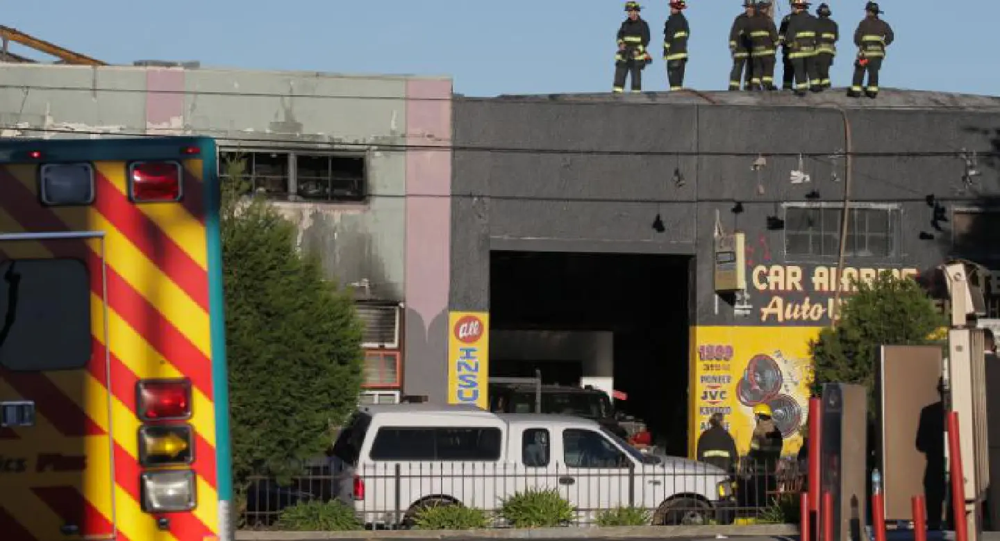 Up to 40 feared dead in blaze at California party Up to 40 feared dead in blaze at California party