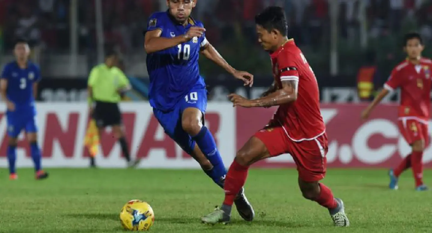 Teerasil's double downs Myanmar Teerasil's double downs Myanmar