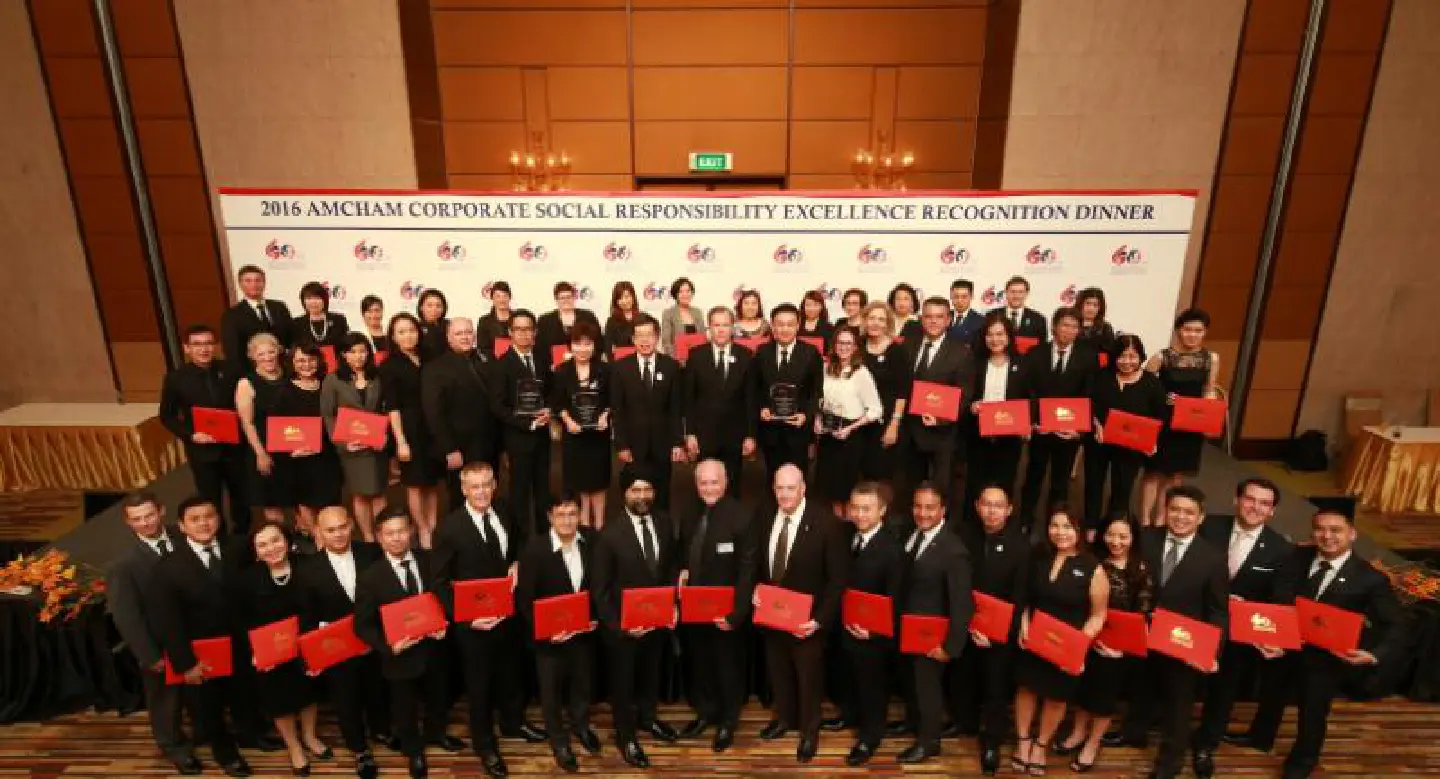 American Chamber of Commerce Thailand honours 62 companies for their CSR initiatives American Chamber of Commerce Thailand honours 62 companies for their CSR initiatives