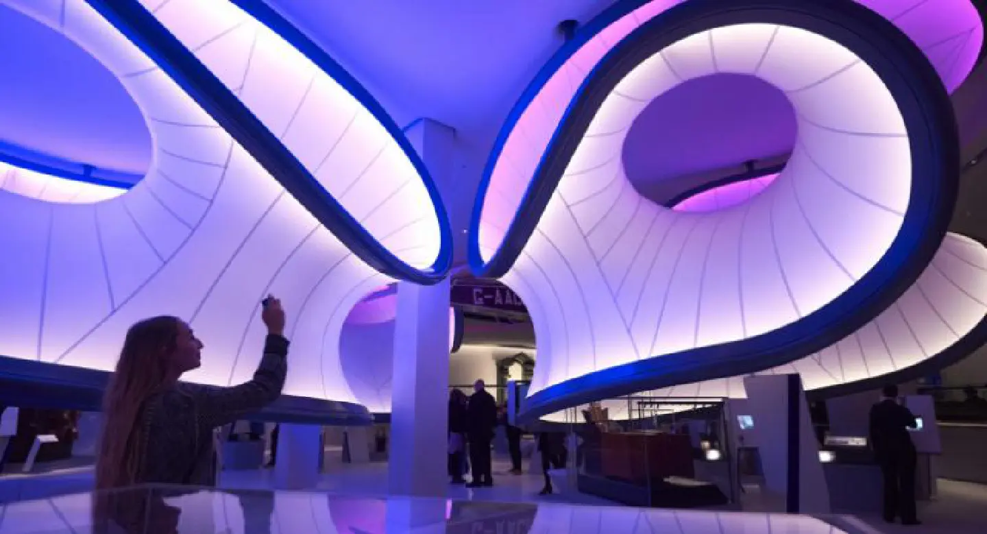 Maths explored in new London gallery by Zaha Hadid Maths explored in new London gallery by Zaha Hadid