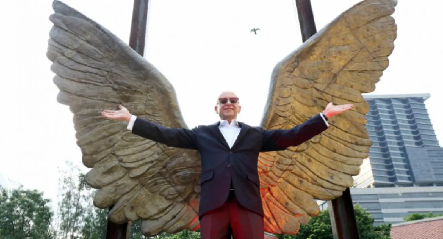 Flying with the Angels