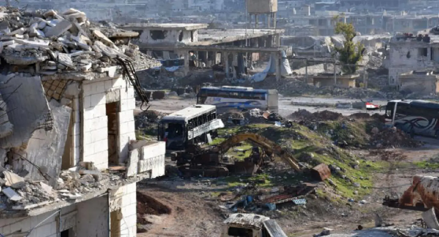 Buses enter Aleppo to resume evacuations: state media Buses enter Aleppo to resume evacuations: state media
