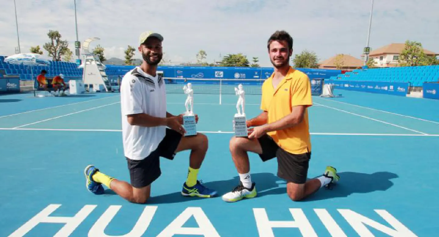 French Pair Win Doubles Trophy in Hua Hin French Pair Win Doubles Trophy in Hua Hin