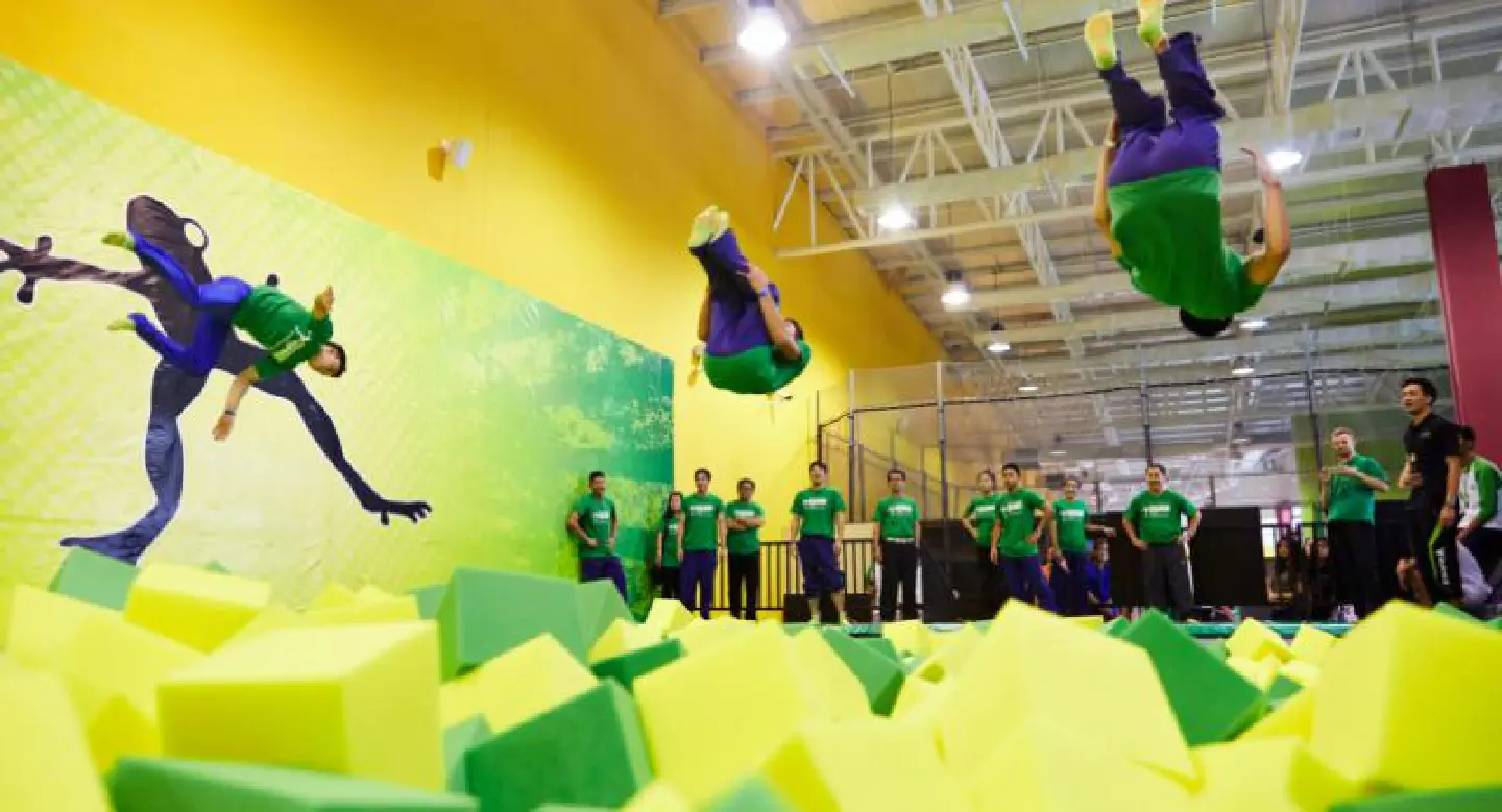 Gettin’ high at Rockin’ Jump Gettin’ high at Rockin’ Jump