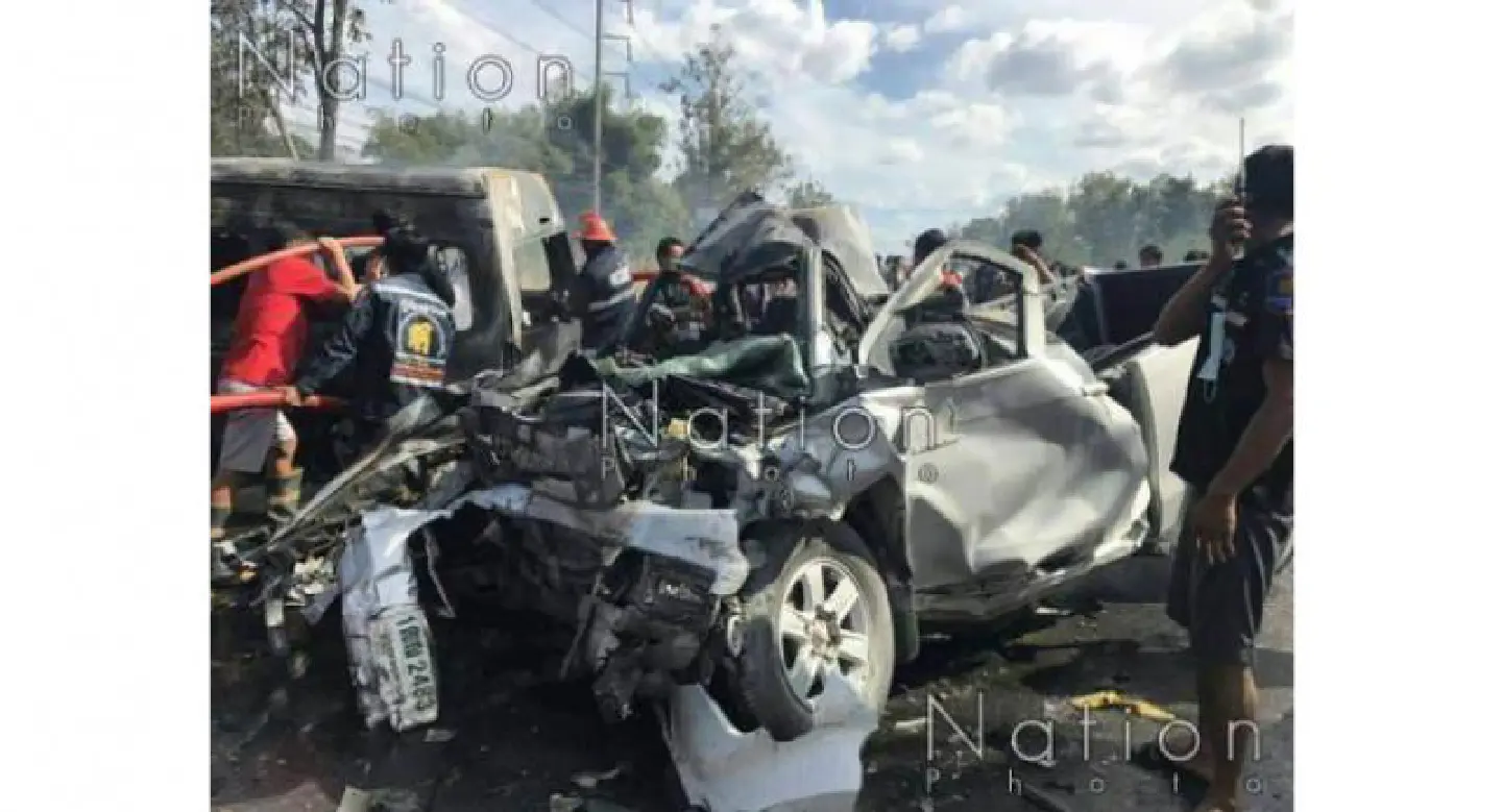Families mourn tragic loss after Chon Buri crash Families mourn tragic loss after Chon Buri crash