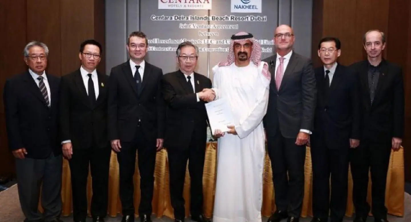 Nakheel and Centara sign joint venture for beachfront resort with waterpark at Dubai’s Deira Islands Nakheel and Centara sign joint venture for beachfront resort with waterpark at Dubai’s Deira Islands