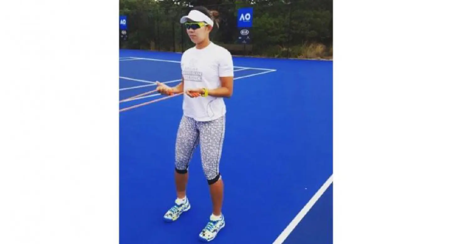 Varatchaya has a tricky doubles match @ Australian Open Varatchaya has a tricky doubles match @ Australian Open