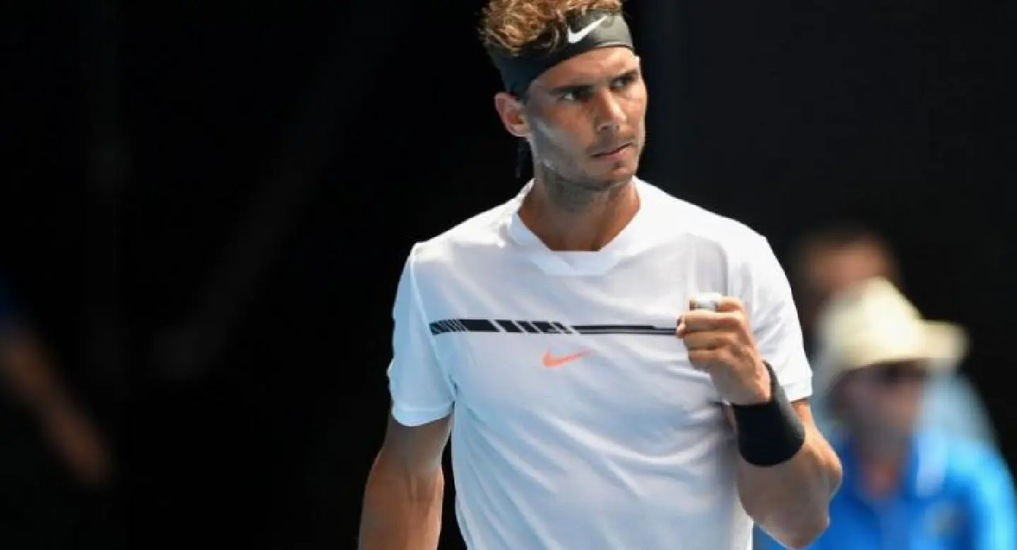 Healthy Nadal overcomes Mayer to advance at Open Healthy Nadal overcomes Mayer to advance at Open
