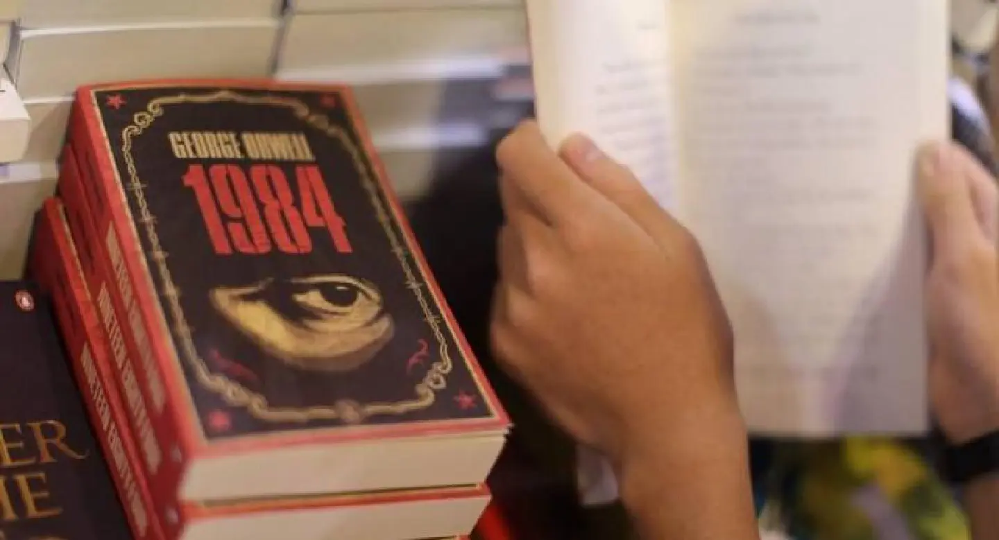 Life imitating art: '1984' a best-seller again