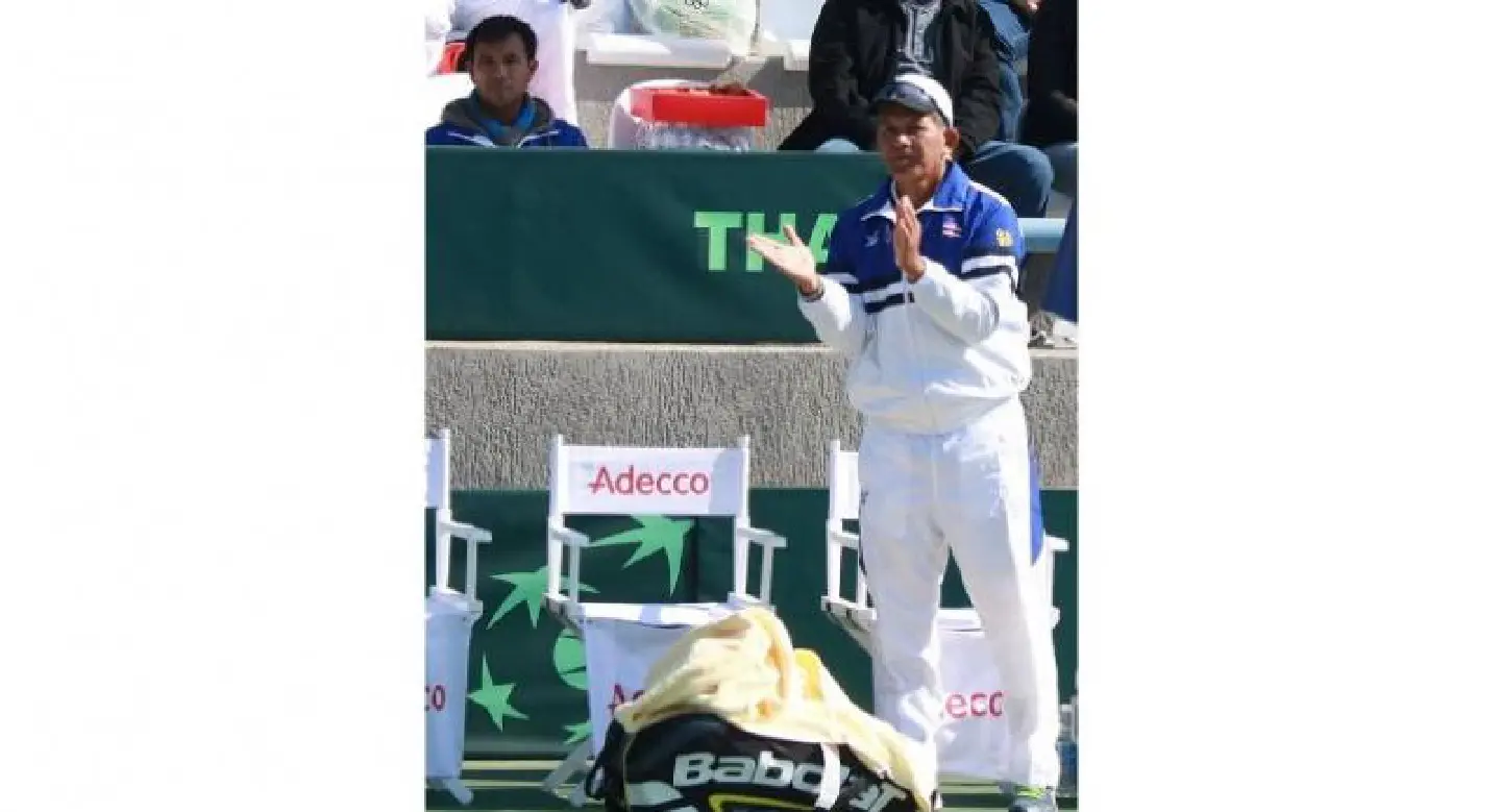 Vittaya confident Wishaya Would Bounce Back to Lead Thailand to Davis Cup victory against Kuwait Vittaya confident Wishaya Would Bounce Back to Lead Thailand to Davis Cup victory against Kuwait