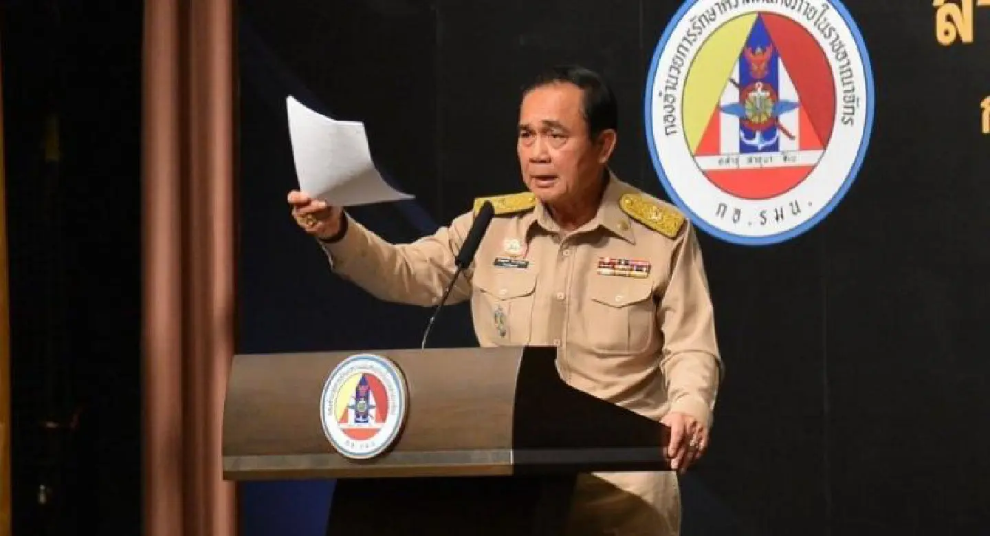 Prayut hits out at media ‘self-control’ failure Prayut hits out at media ‘self-control’ failure