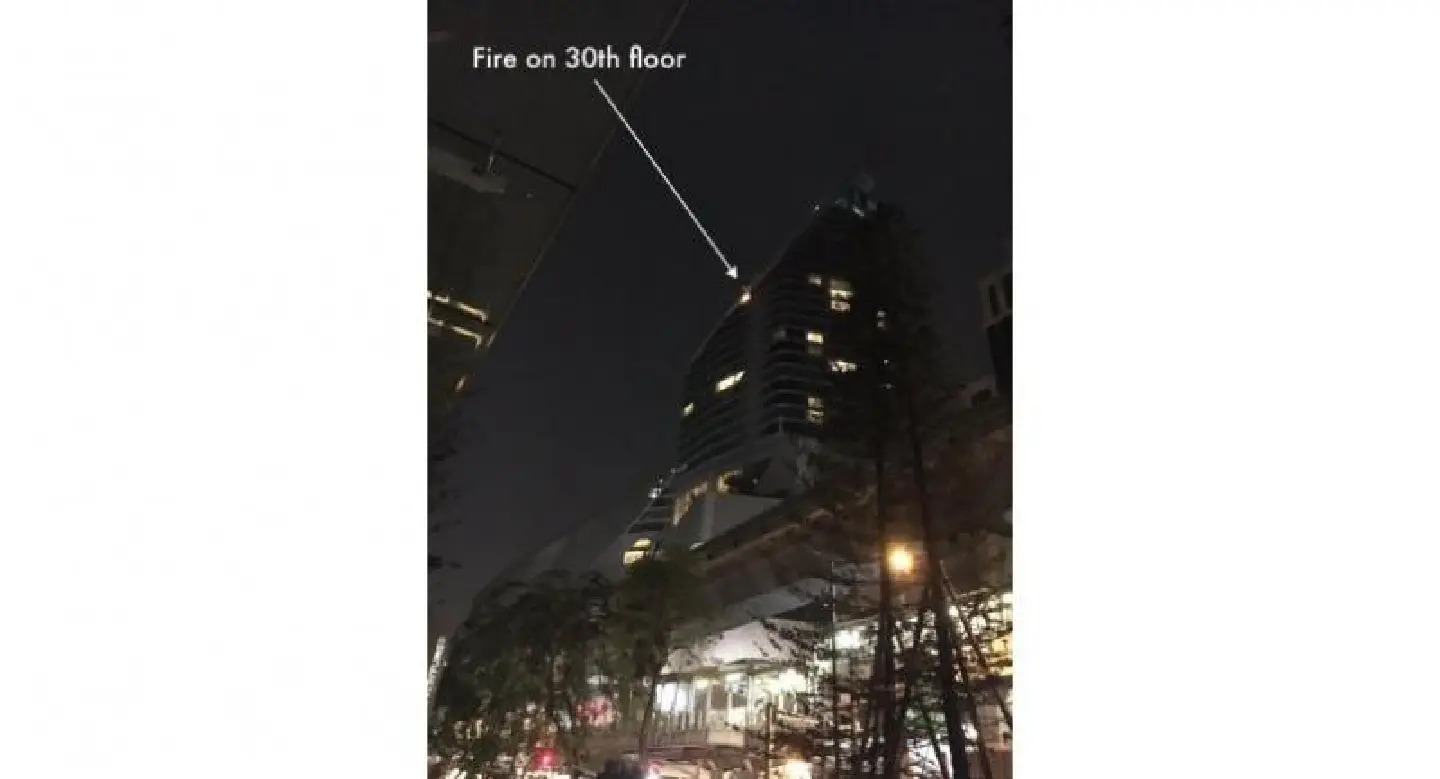 Probe into cause of blaze at Central Embassy Probe into cause of blaze at Central Embassy