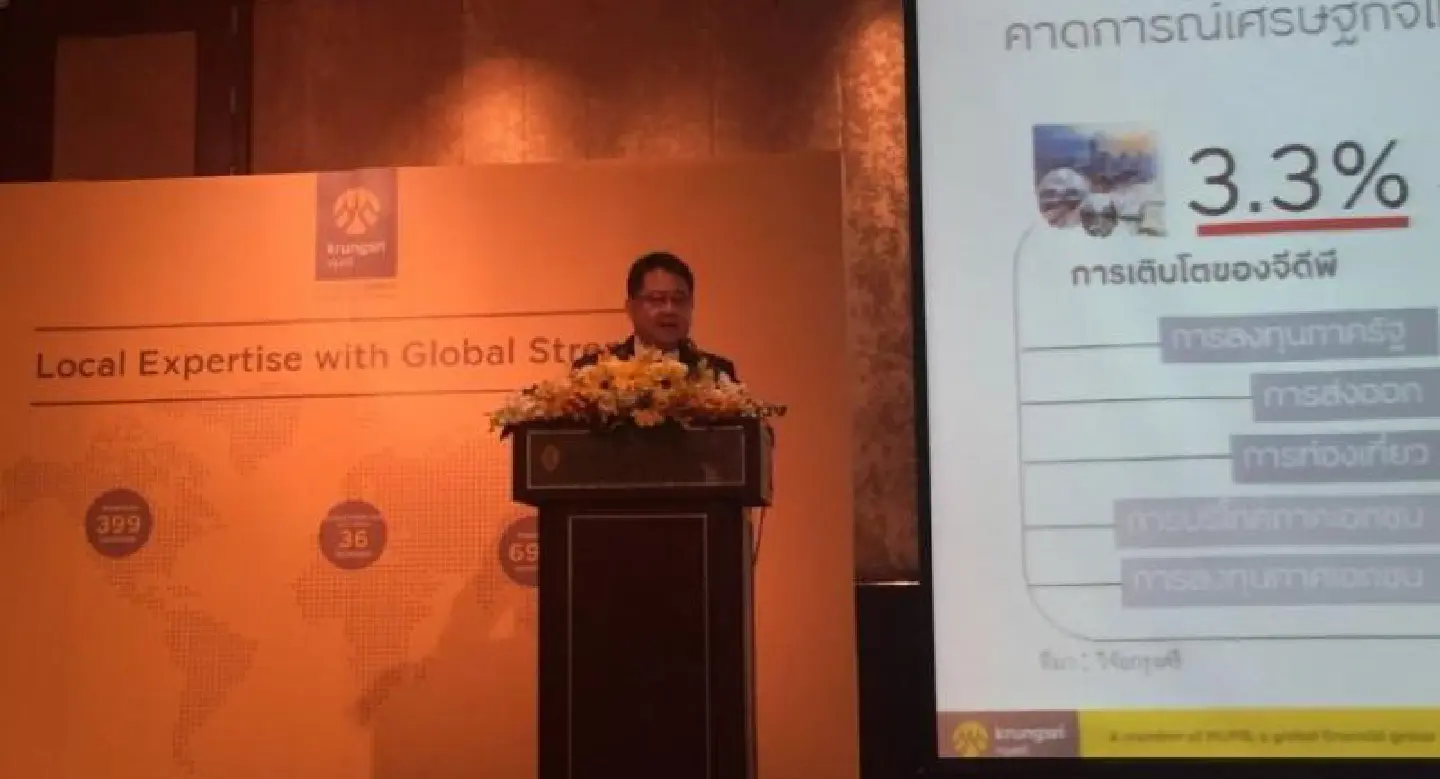 Krungsri targets commercial banking loan growth of 5 per cent this year Krungsri targets commercial banking loan growth of 5 per cent this year
