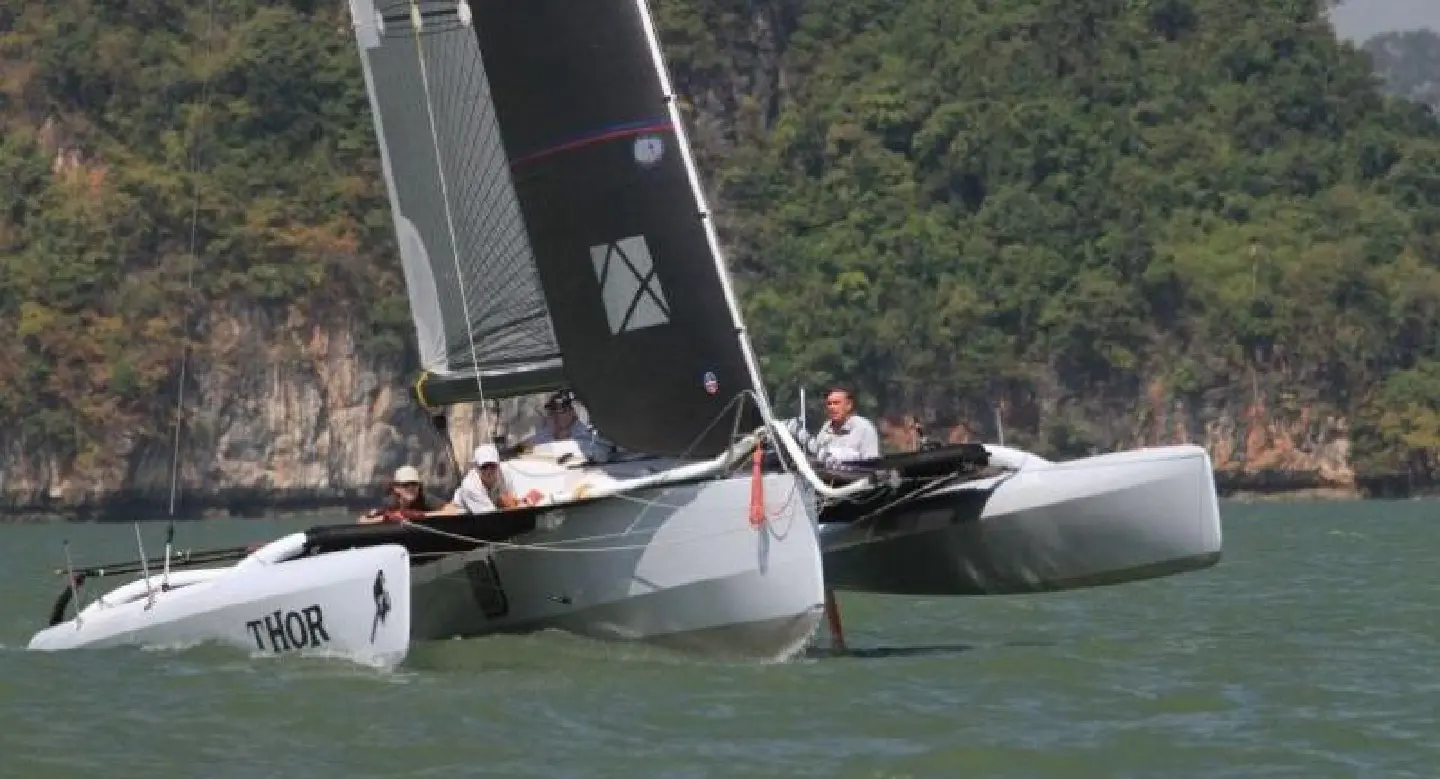 Fresh breeze on Day 1 of The Bay Regatta 2017 Fresh breeze on Day 1 of The Bay Regatta 2017