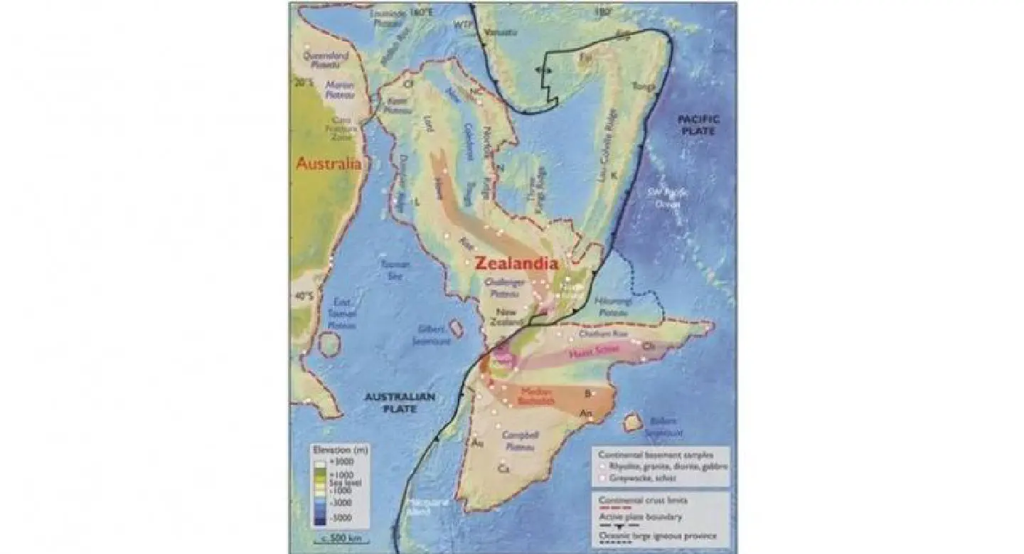 N. Zealand part of sunken 'lost continent': scientists N. Zealand part of sunken 'lost continent': scientists