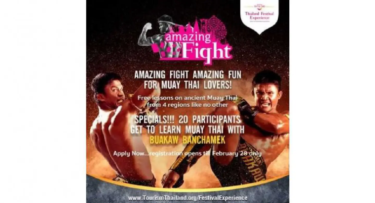 Tourism Authority of Thailand wants foreigners to fight like Buakaw Tourism Authority of Thailand wants foreigners to fight like Buakaw