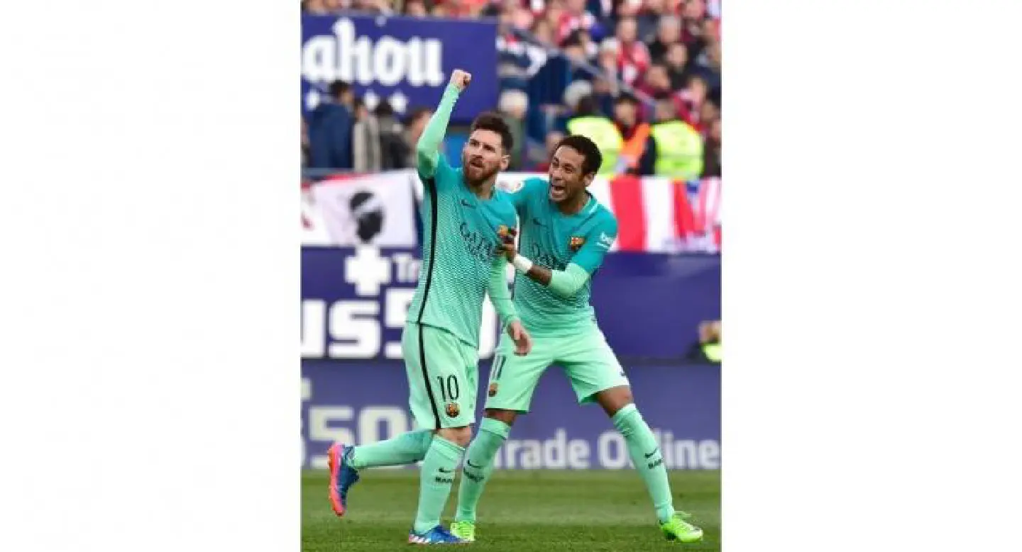 Messi haunts Atletico once more to send Barca top Messi haunts Atletico once more to send Barca top