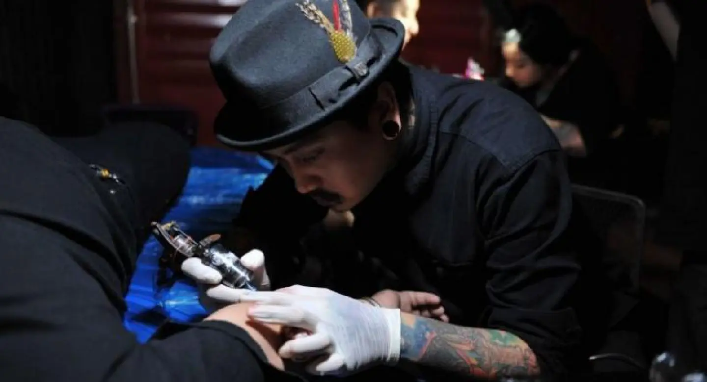 Raising a glass to a tattoo legend Raising a glass to a tattoo legend