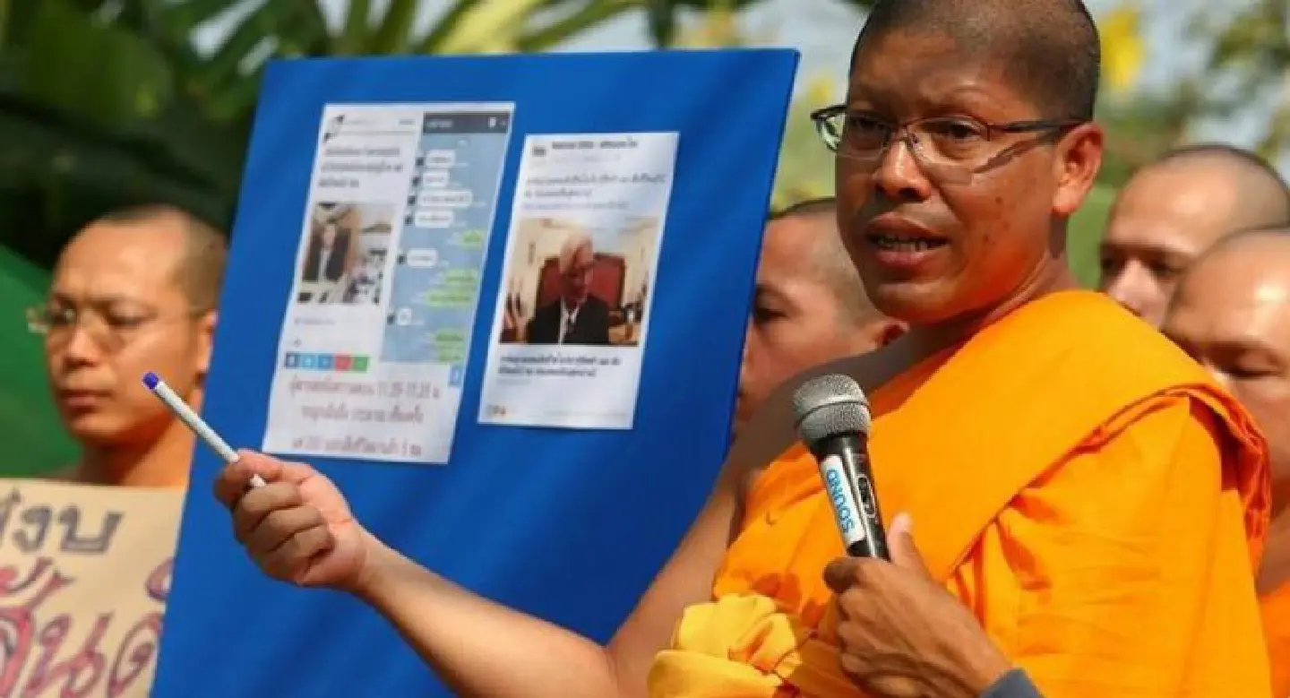 Warrant issued for arrest of Phra Sanitwong Warrant issued for arrest of Phra Sanitwong