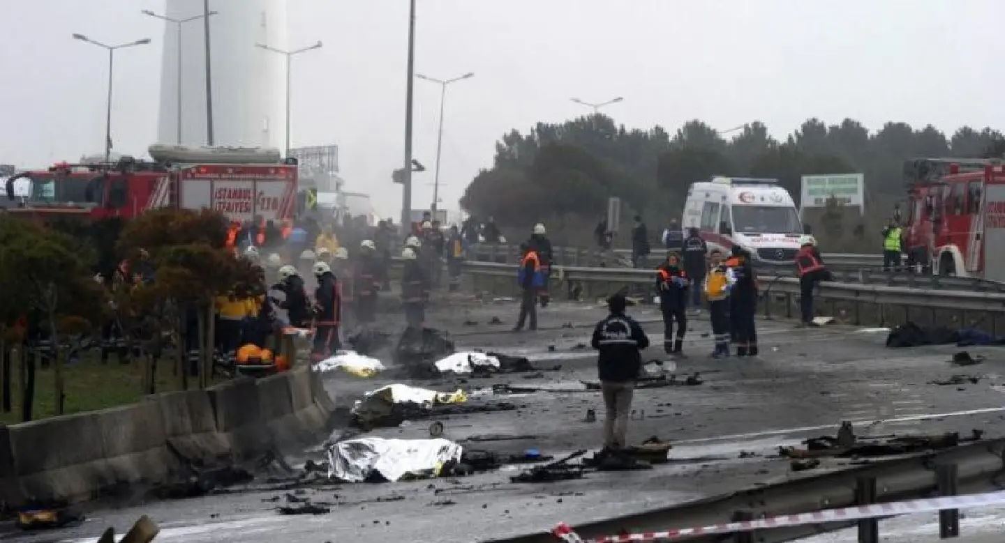 5 dead including Russians in Istanbul helicopter crash: report 5 dead including Russians in Istanbul helicopter crash: report