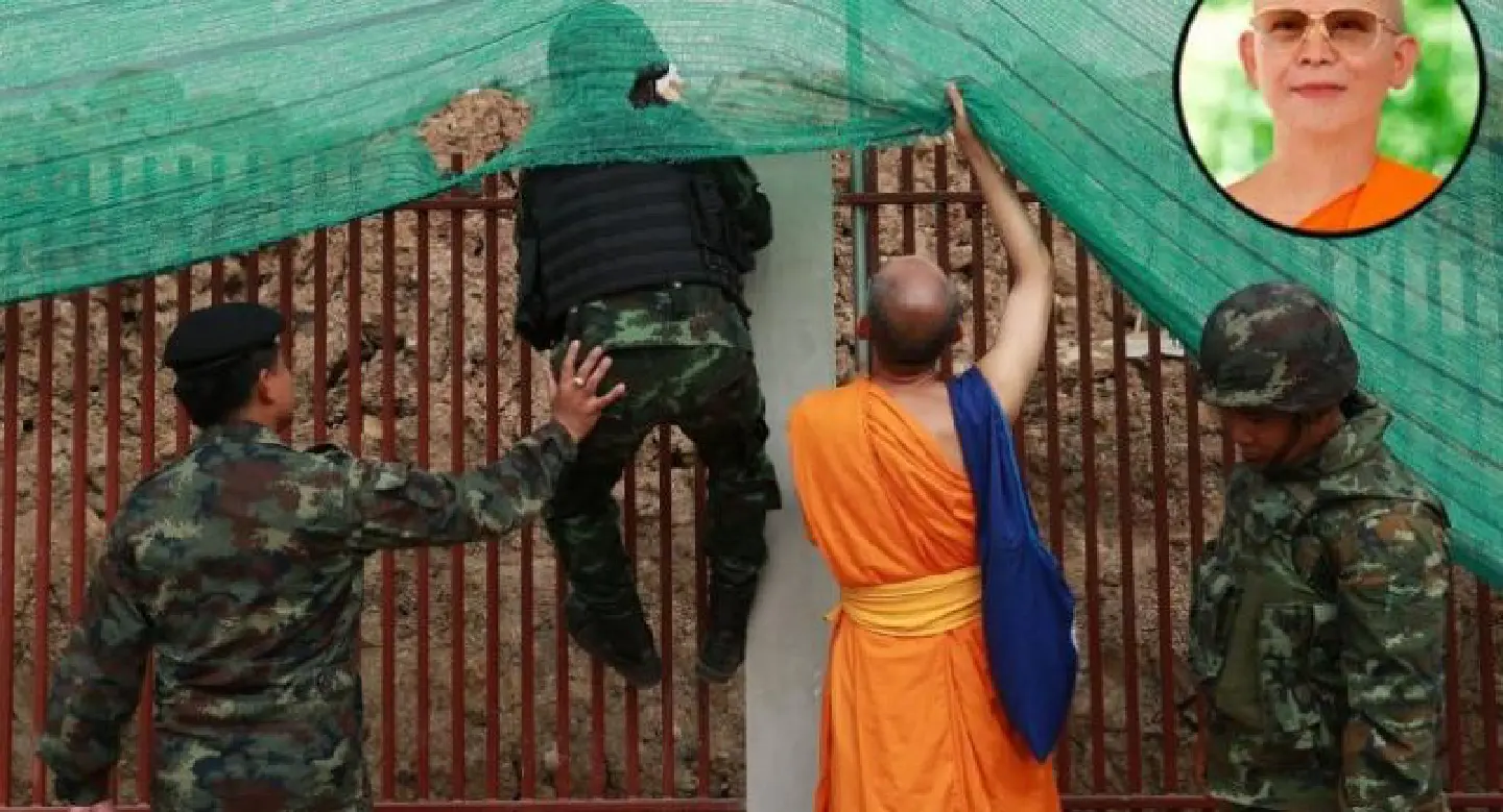 Fugitive monk elusive after latest search of Dhammakaya buildings Fugitive monk elusive after latest search of Dhammakaya buildings