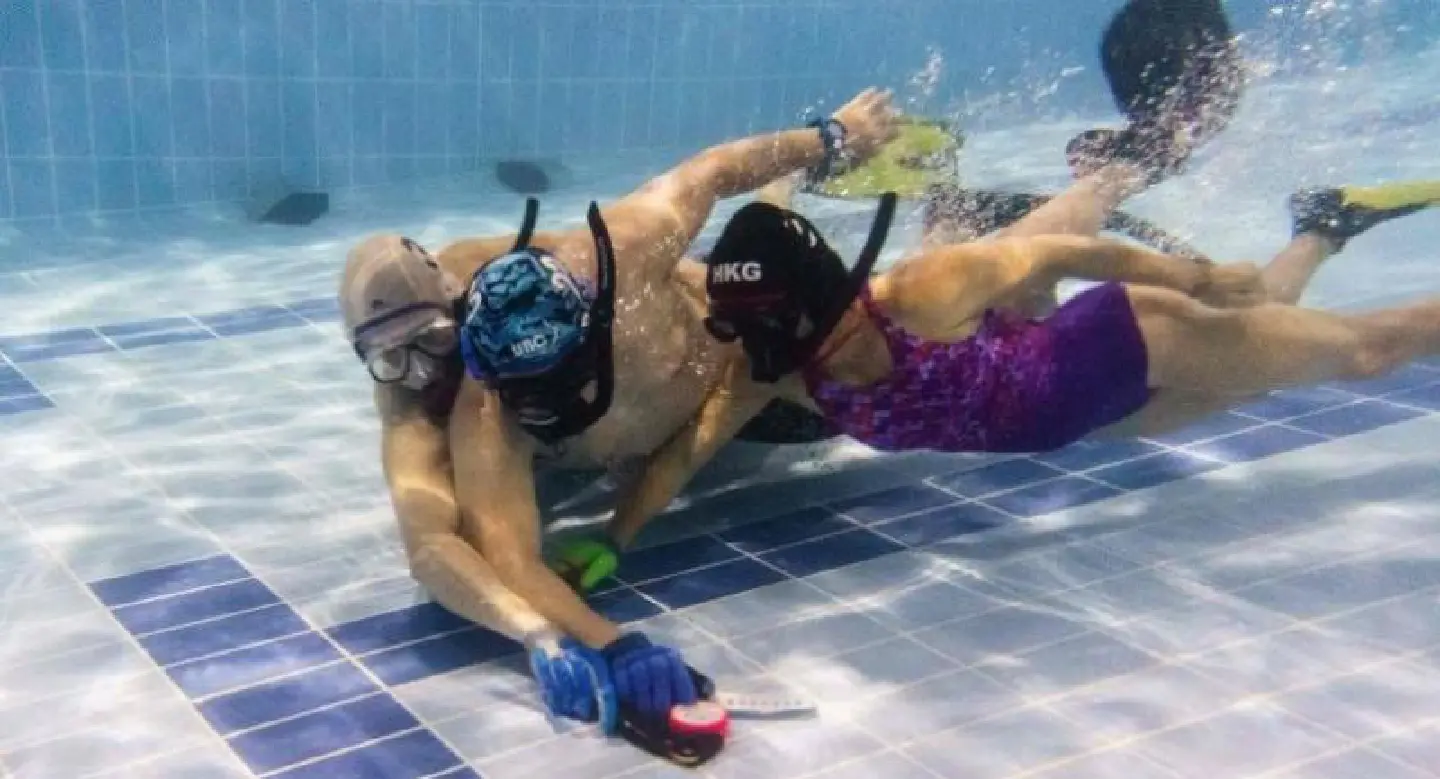 Different strokes: Underwater hockey makes splash in Hong Kong Different strokes: Underwater hockey makes splash in Hong Kong