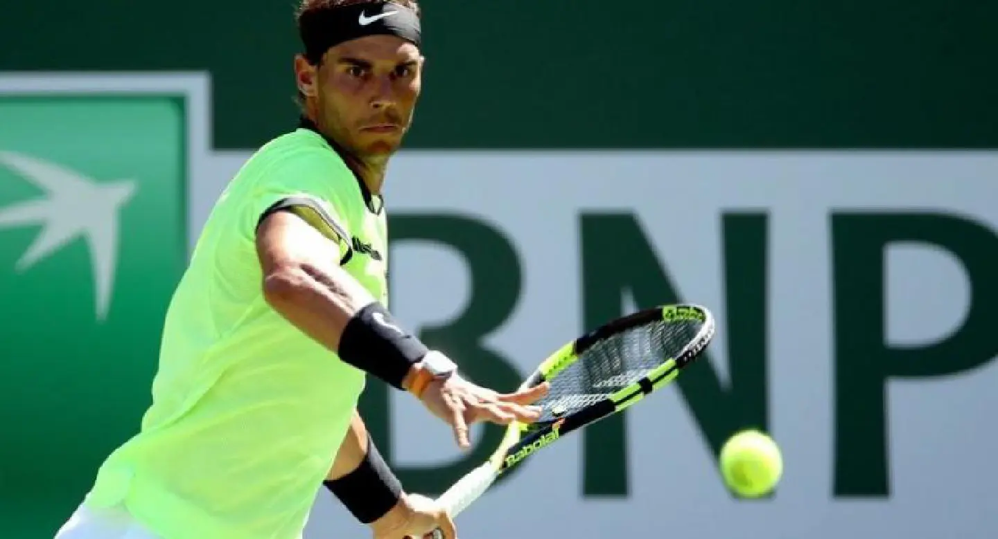 Nadal books Indian Wells fourth-round berth Nadal books Indian Wells fourth-round berth