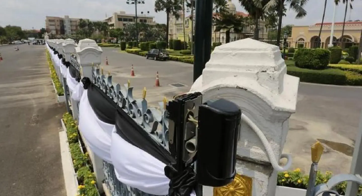 Sensors installed on Govt House gates to ward off intruders Sensors installed on Govt House gates to ward off intruders
