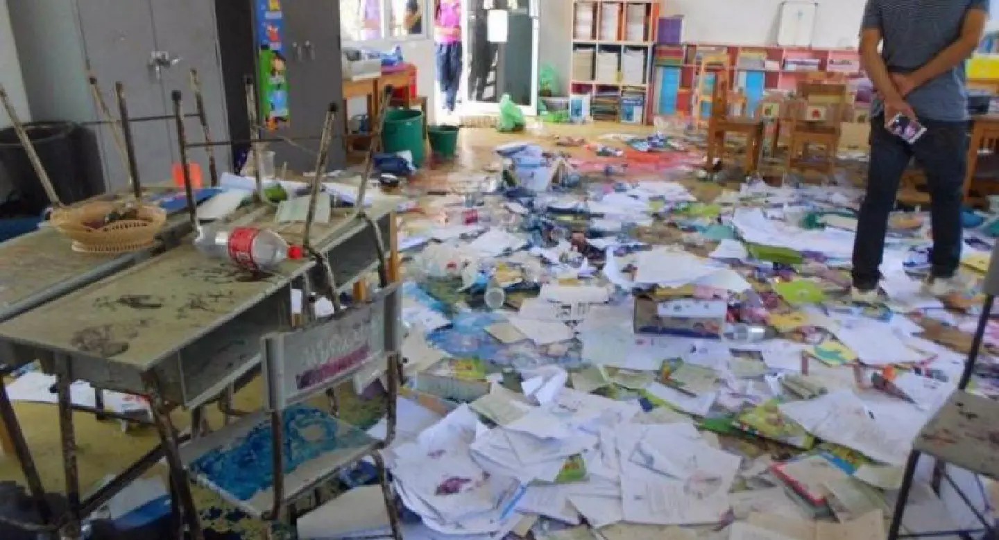 Help sought for two ‘naughty’ school vandals Help sought for two ‘naughty’ school vandals