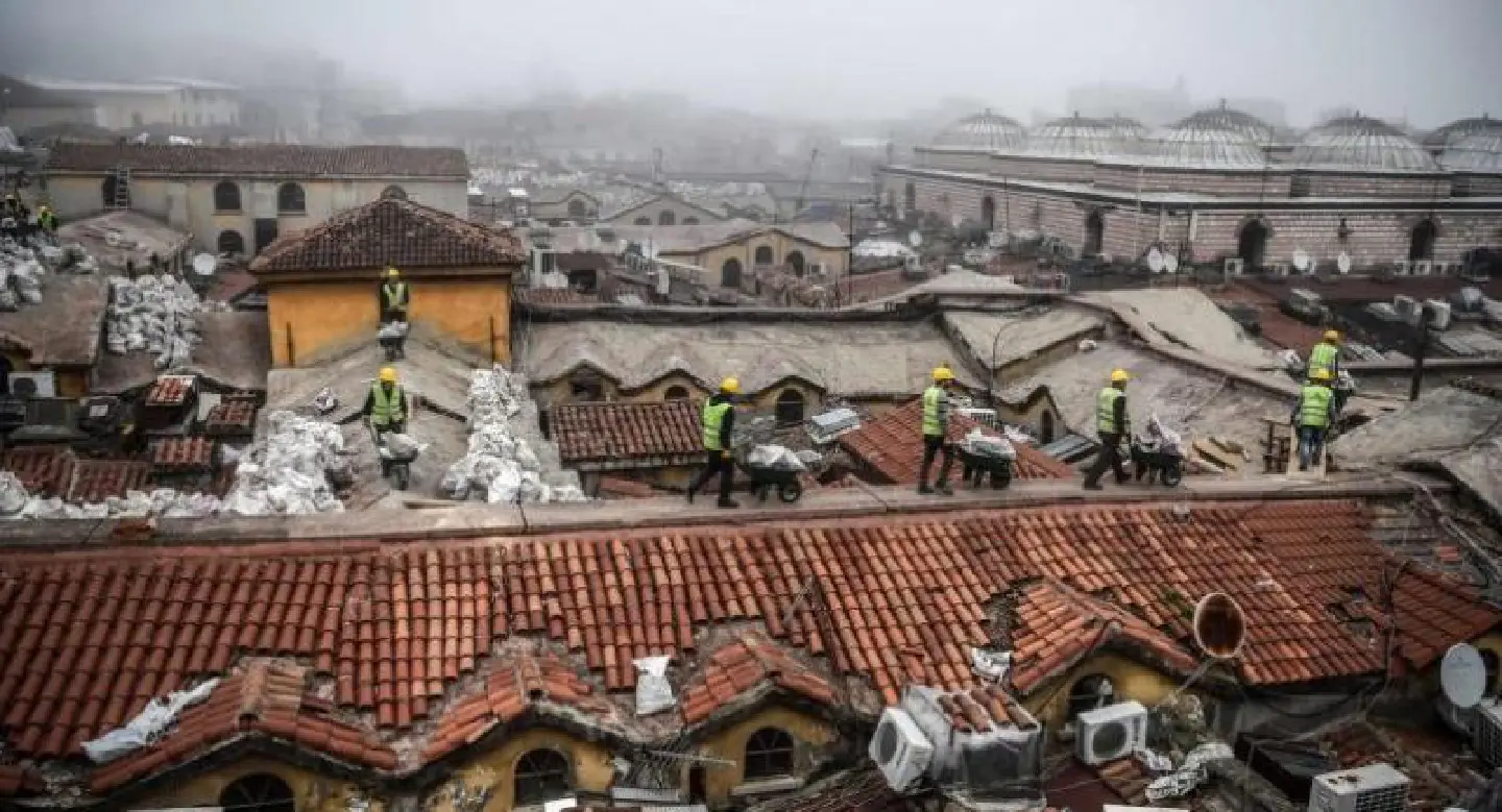 Up on the roof, revamping Istanbul's Grand Bazaar Up on the roof, revamping Istanbul's Grand Bazaar