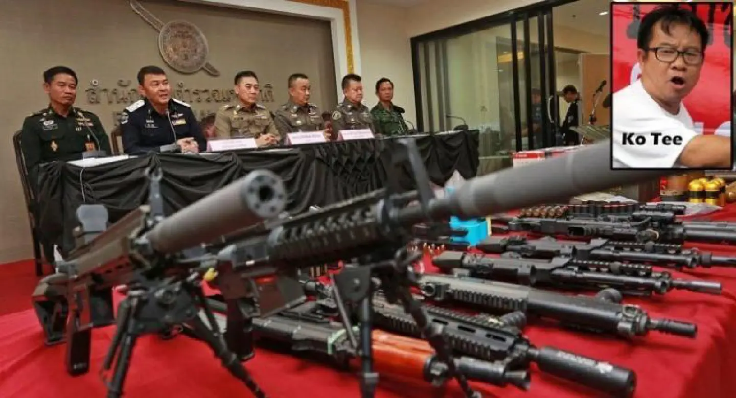 Fugitive red-shirt claims govt set up weapons raid Fugitive red-shirt claims govt set up weapons raid
