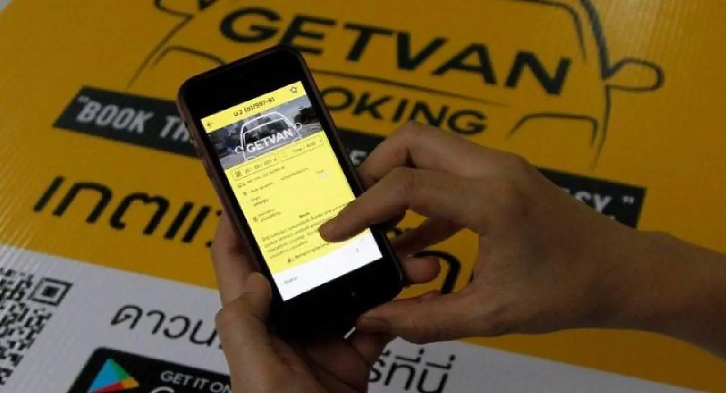 Apps launched for commuters seeking van rides in and out of Bangkok Apps launched for commuters seeking van rides in and out of Bangkok