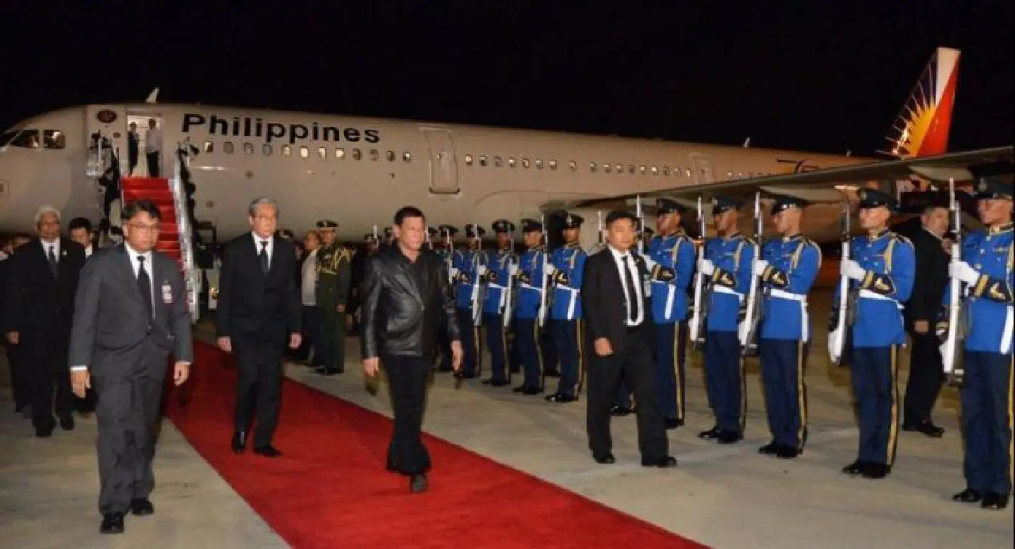 Duterte visits Bangkok Duterte visits Bangkok