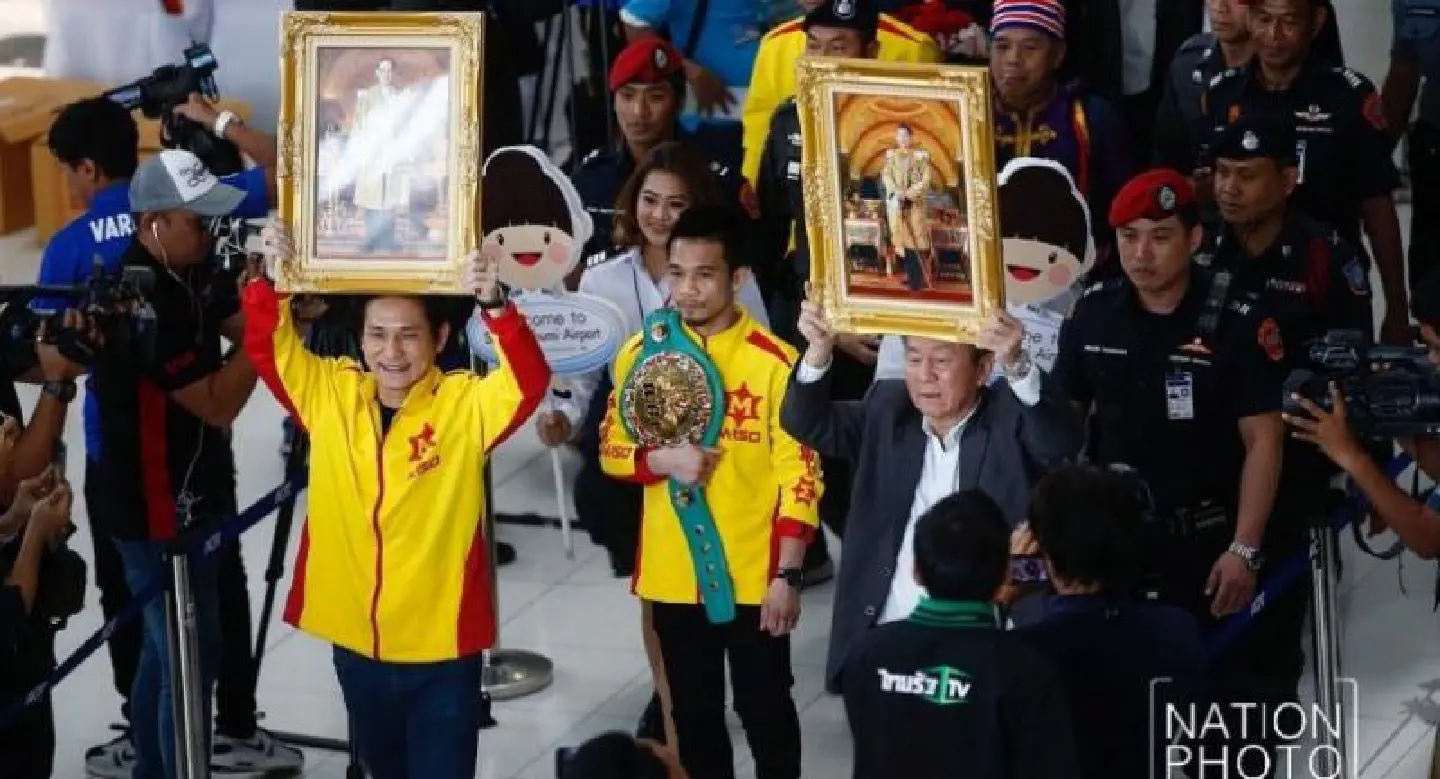 WBC champ Srisaket given hero's welcome WBC champ Srisaket given hero's welcome