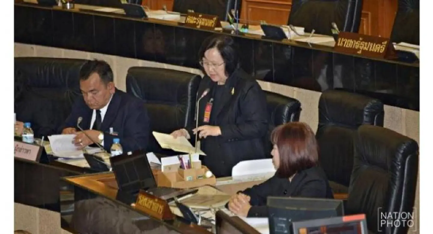 NLA decision on whether to impeach Surapong due next week NLA decision on whether to impeach Surapong due next week
